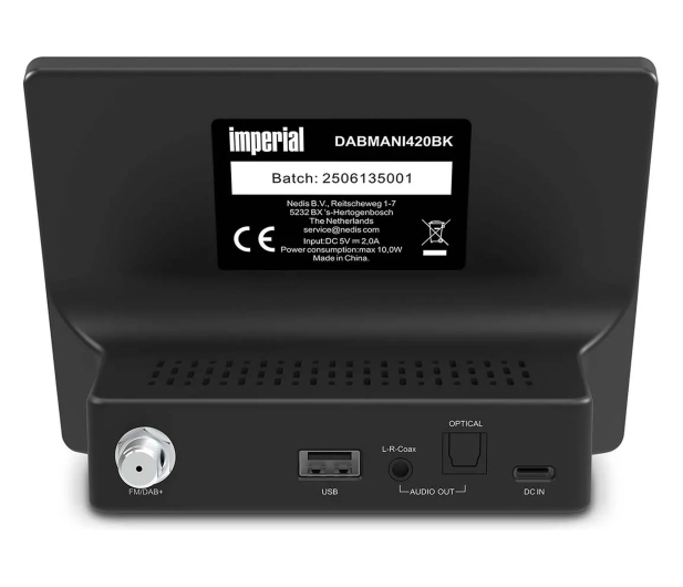 IMPERIAL Imperial Compact Hybrid Radio (Internet, DAB+, FM Hi-Fi tune - 1535037 - zdjęcie 5